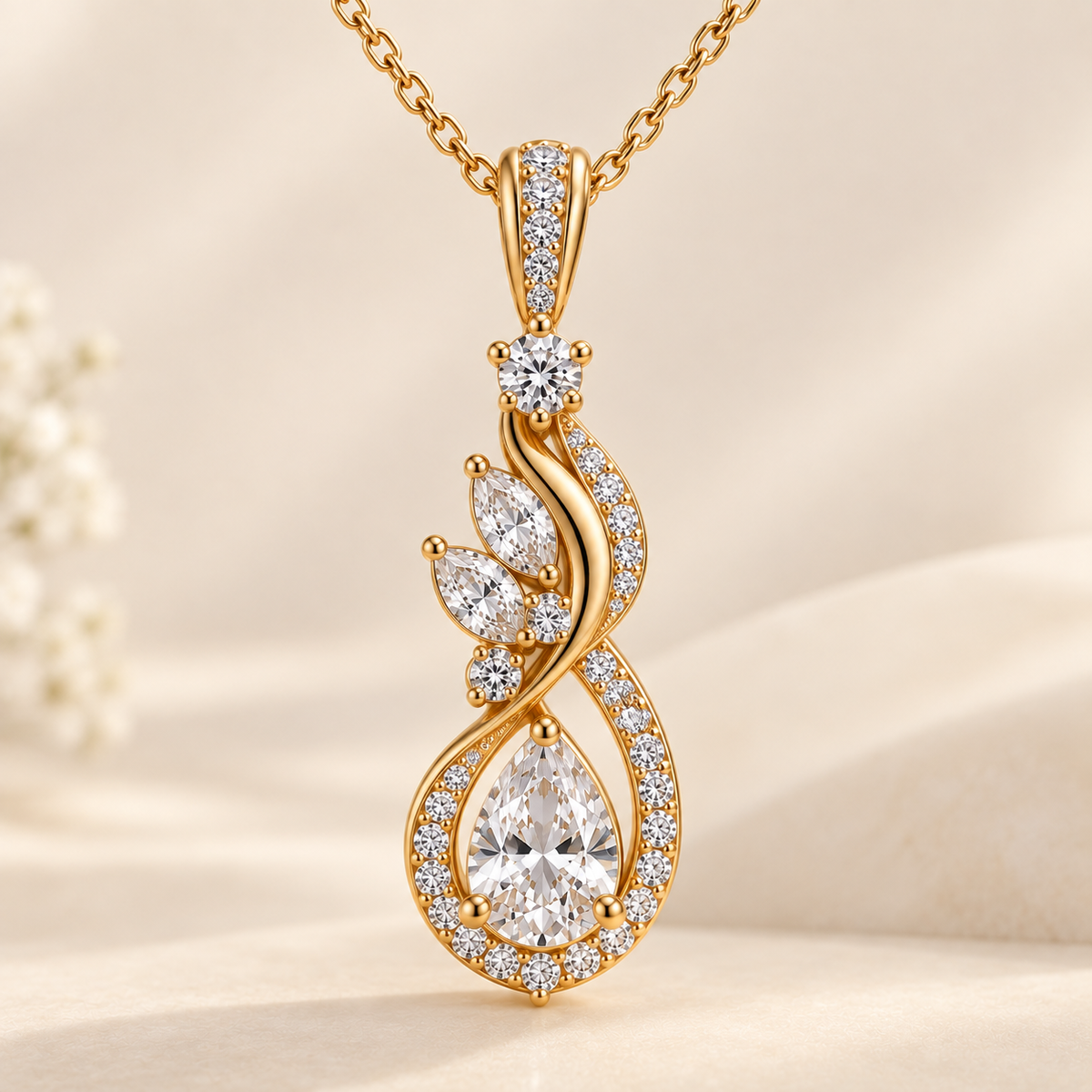 Eternal Grace Diamond Pendant