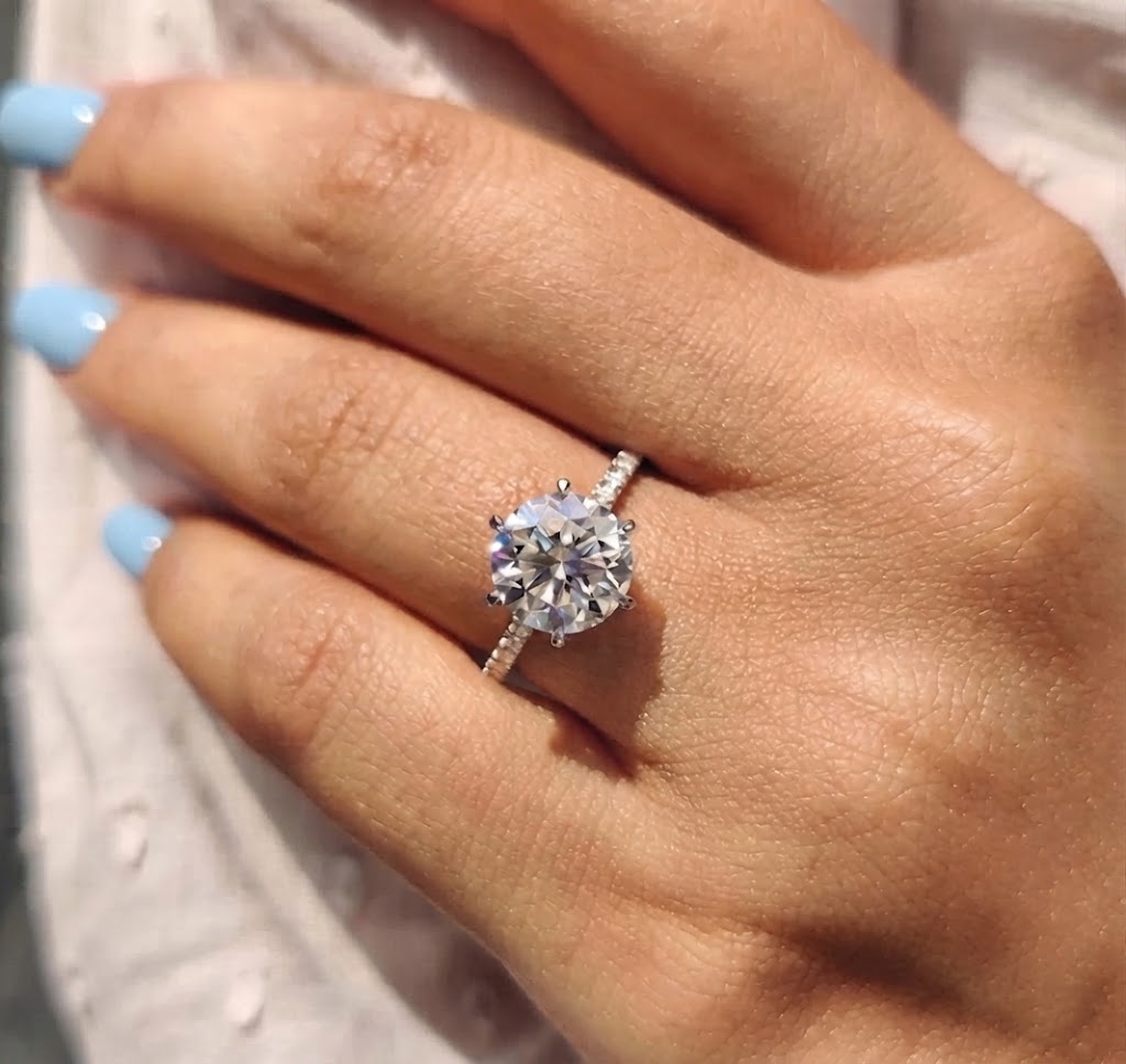 The Celeste Round Brilliant Solitaire Ring