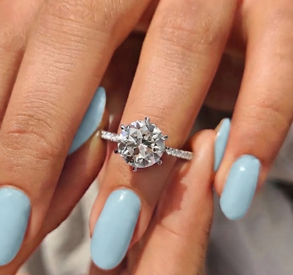 The Celeste Round Brilliant Solitaire Ring
