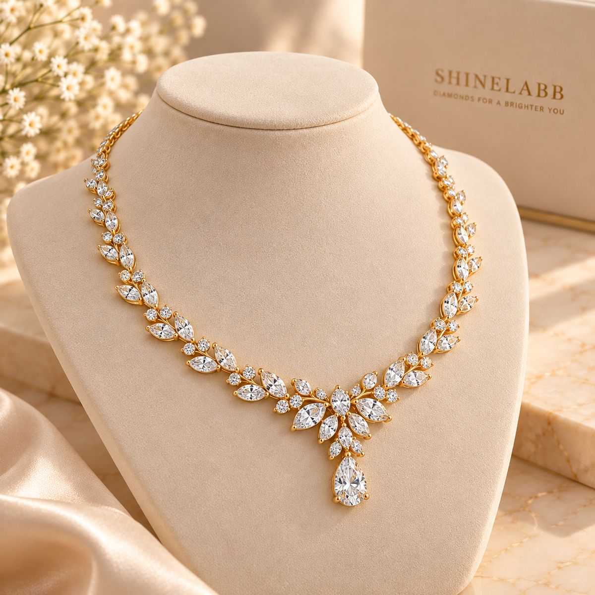 Classic Round Diamond Pendant