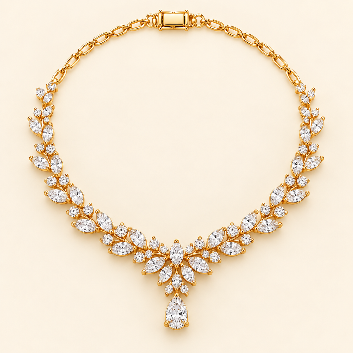 Classic Round Diamond Pendant