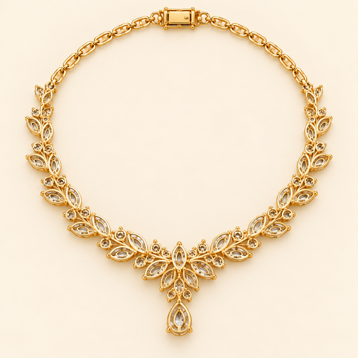 Classic Round Diamond Pendant