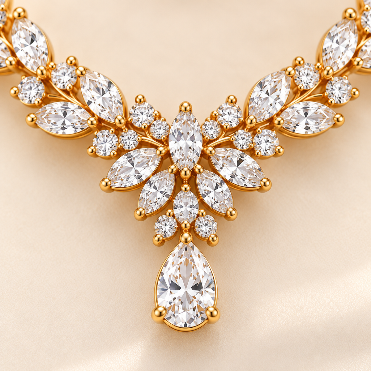 Classic Round Diamond Pendant