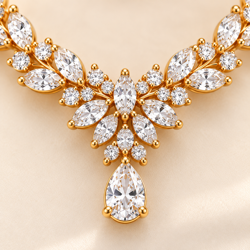 Classic Round Diamond Pendant