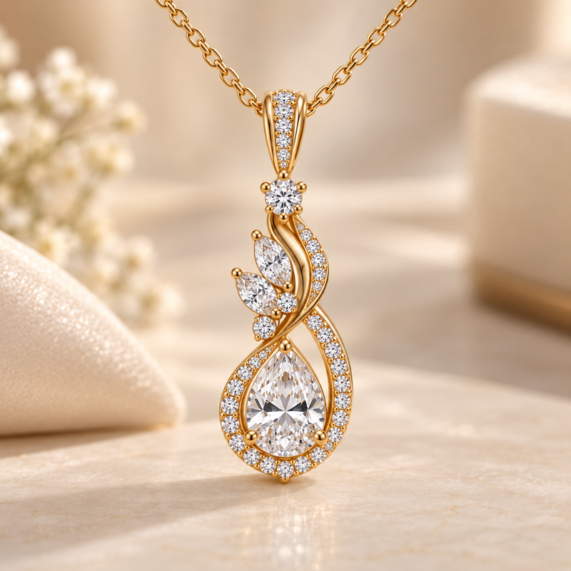Eternal Grace Diamond Pendant