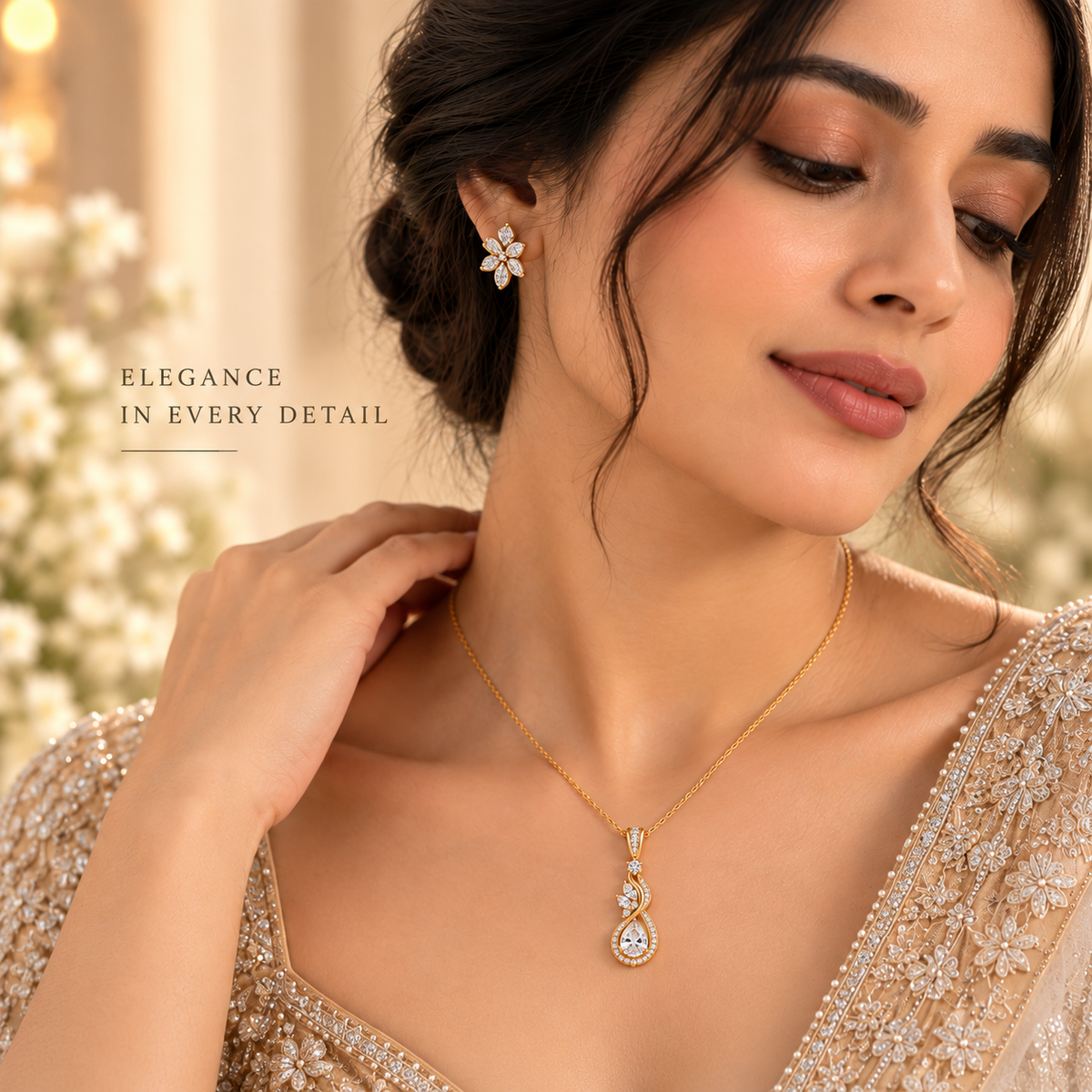 Eternal Grace Diamond Pendant