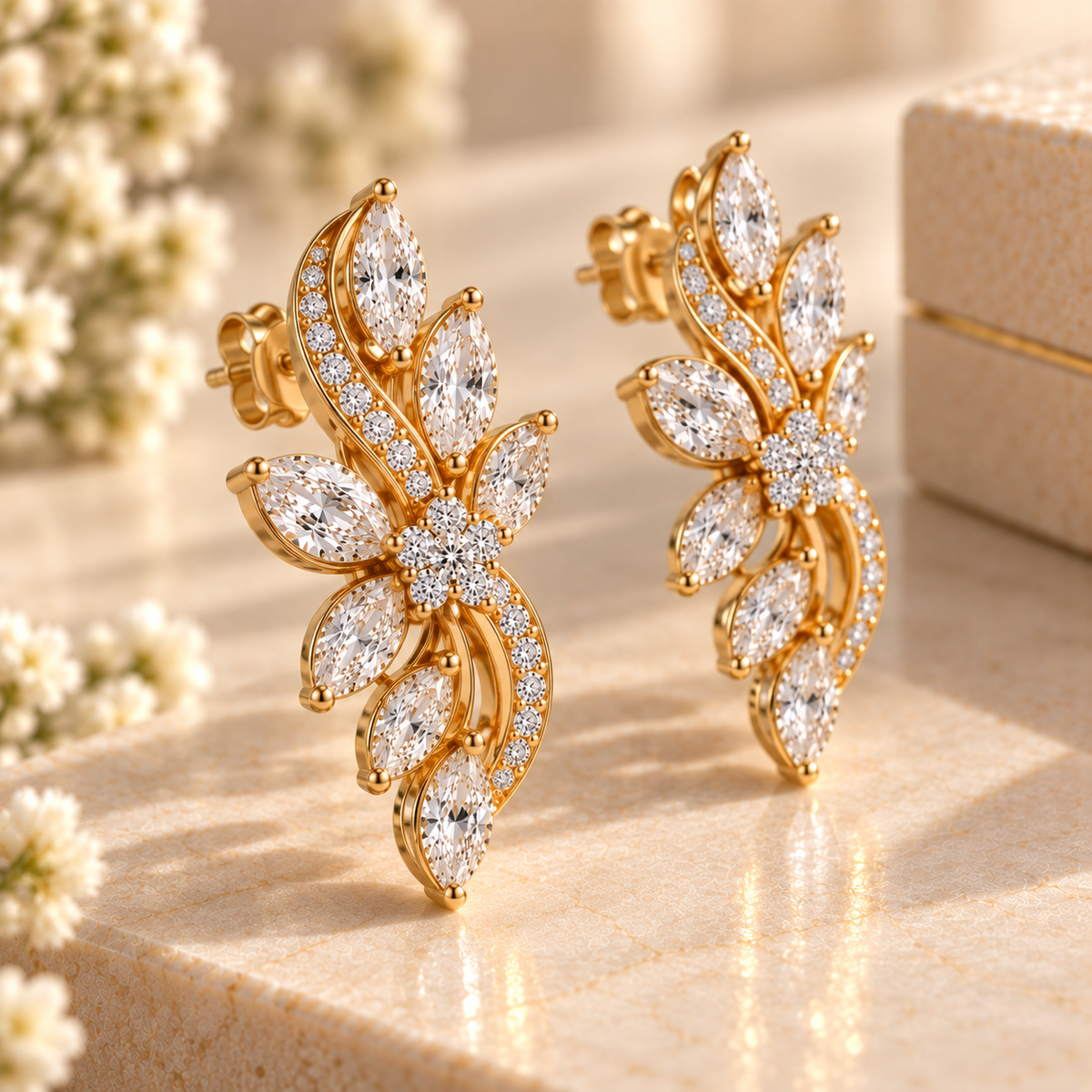 Eternal Grace Diamond Earrings