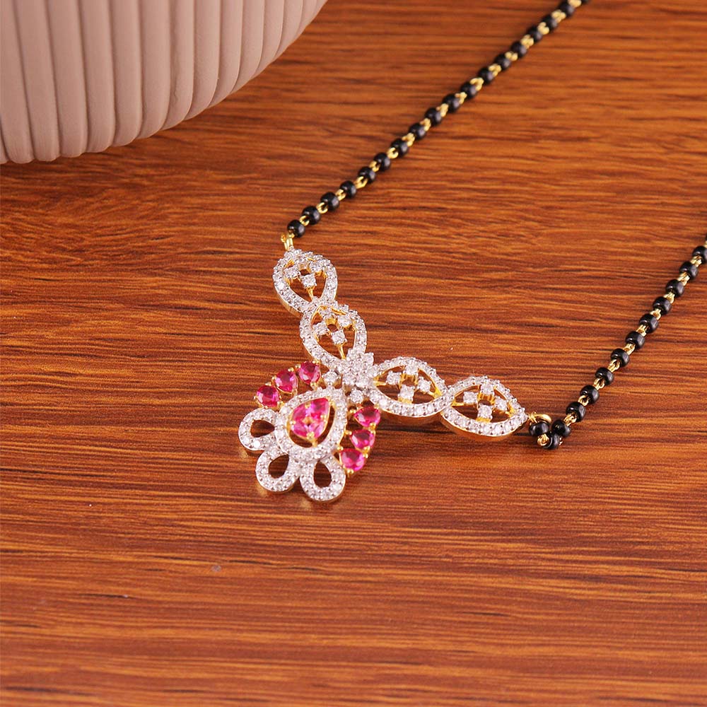 Blush Infinity Diamond Mangalsutra