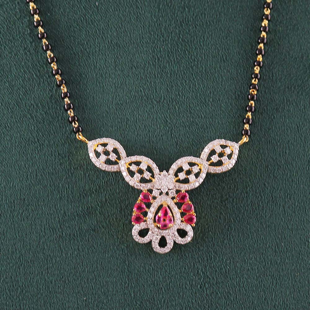Blush Infinity Diamond Mangalsutra