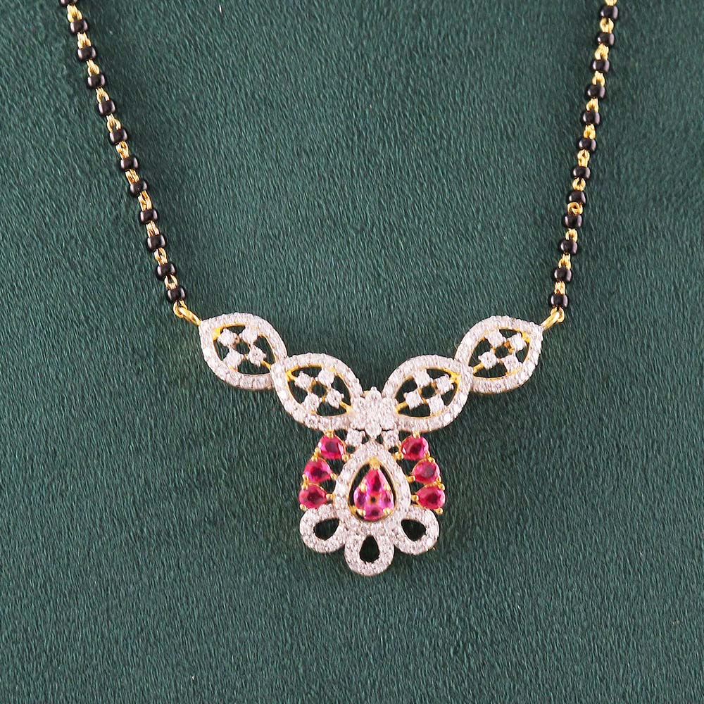 Blush Infinity Diamond Mangalsutra