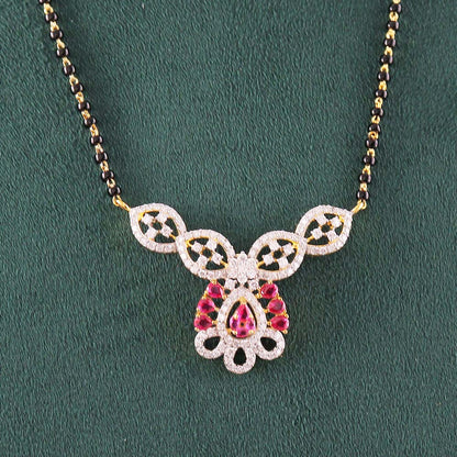 Blush Infinity Diamond Mangalsutra