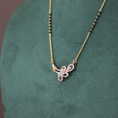 Butterfly Grace Diamond Mangalsutra