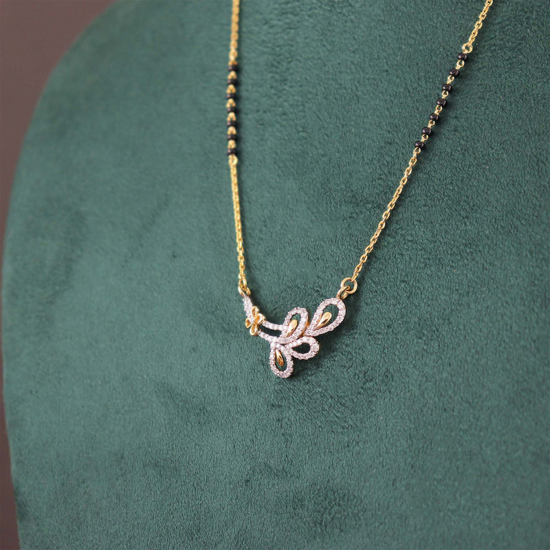 Butterfly Grace Diamond Mangalsutra