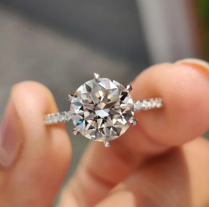 The Celeste Round Brilliant Solitaire Ring
