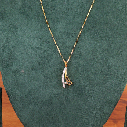 Filigree Marquise Diamond Pendant
