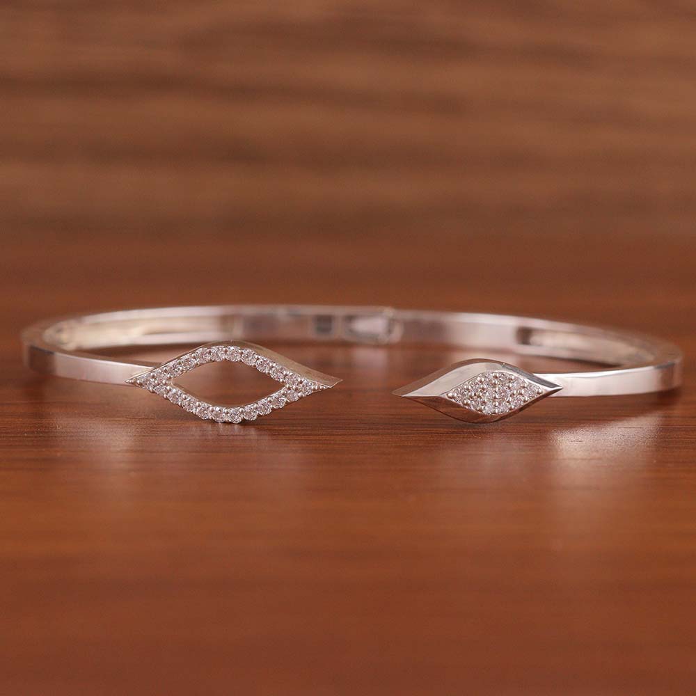 Marquise Petal Diamond Bangle