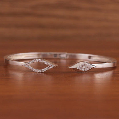 Marquise Petal Diamond Bangle