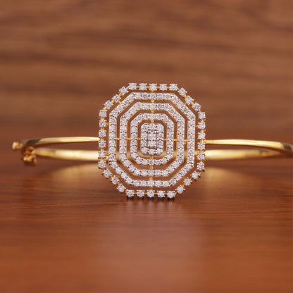 Octagon Radiance Diamond Bangle
