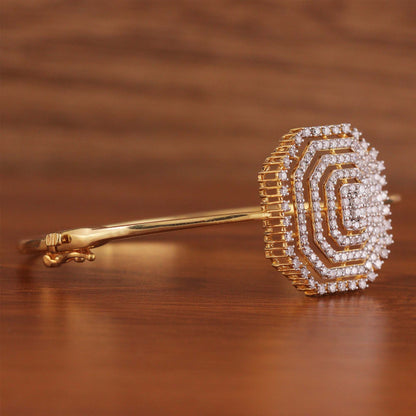 Octagon Radiance Diamond Bangle