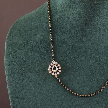 Petite Bloom Diamond Mangalsutra