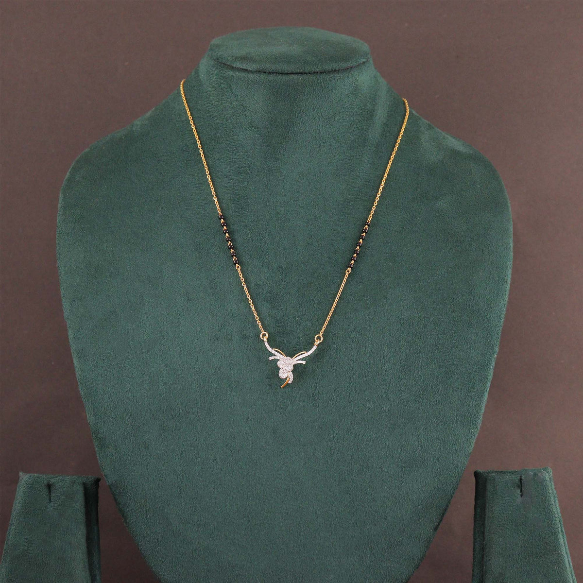 Petite Wing Diamond Mangalsutra