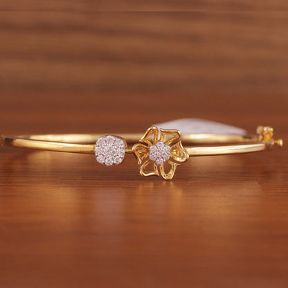 Ribbon Bloom Diamond Bangle