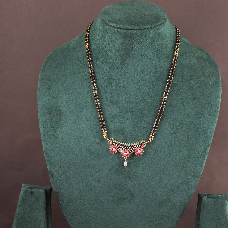 Rose Garden Diamond Mangalsutra