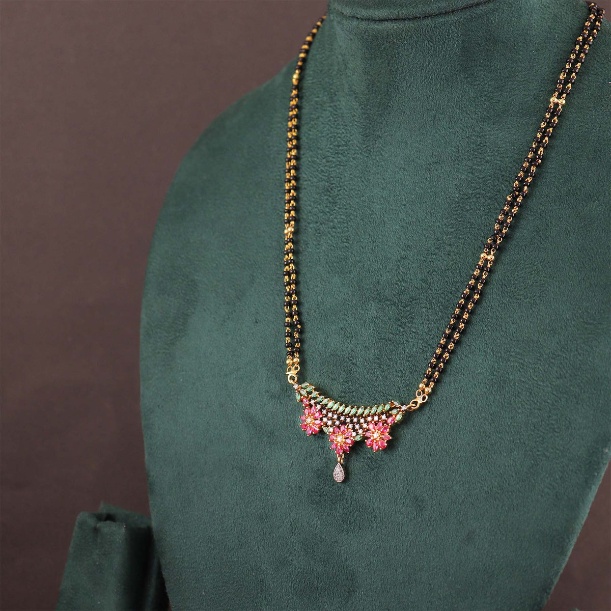 Rose Garden Diamond Mangalsutra