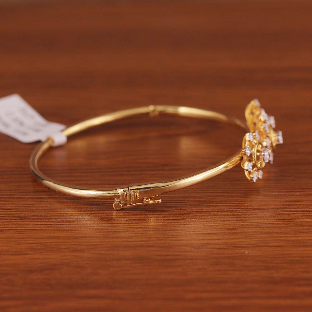 Starlit Bloom Diamond Bangle