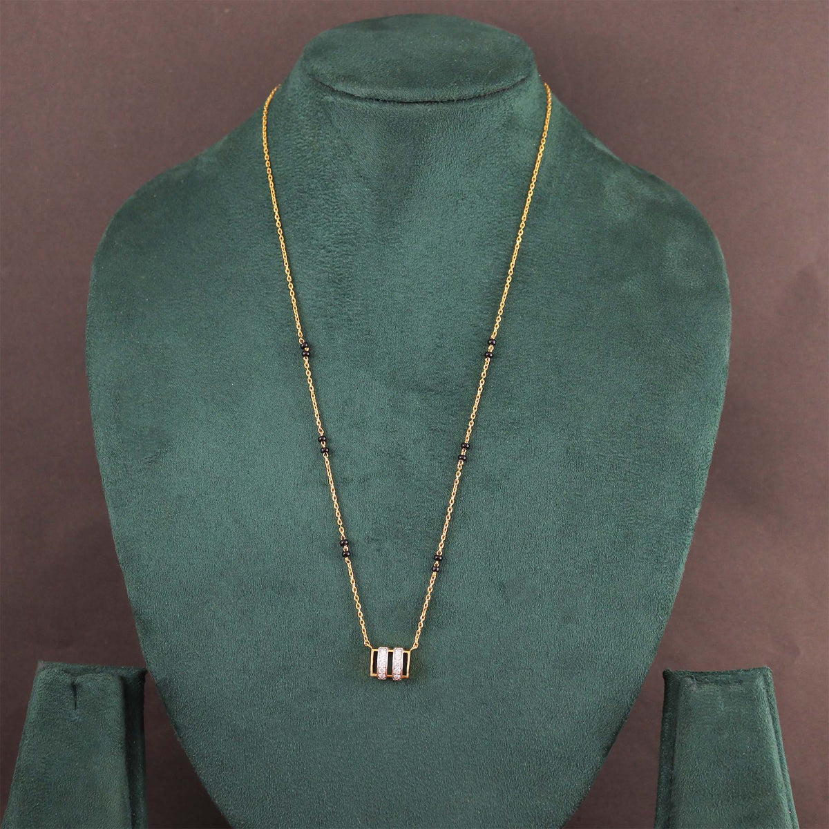 Twin Chain Barrel Mangalsutra