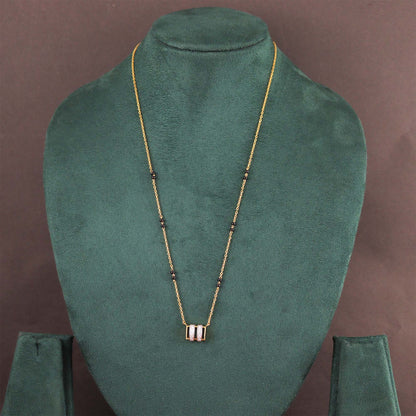 Twin Chain Barrel Mangalsutra