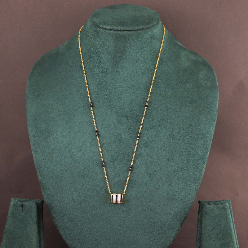 Twin Chain Barrel Mangalsutra