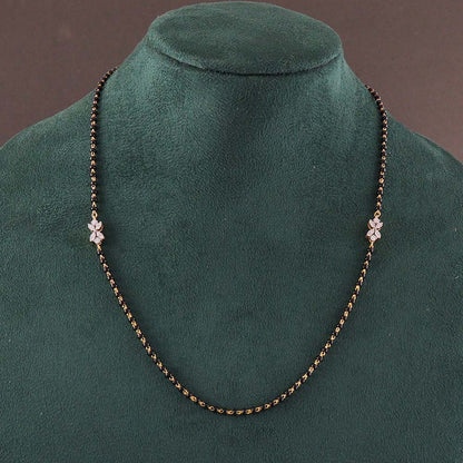 Twin Star Diamond Mangalsutra