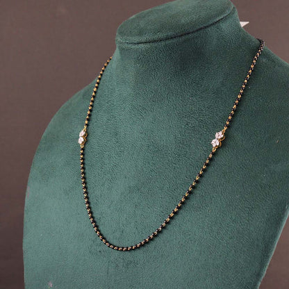 Twin Star Diamond Mangalsutra