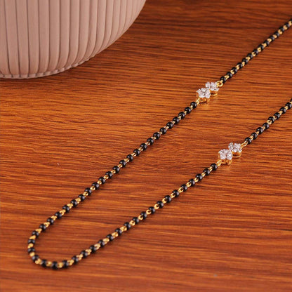 Twin Star Diamond Mangalsutra